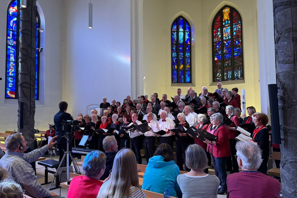 Publikum bei einem Konzert der Sängerhalle Germania